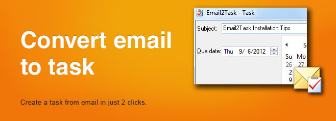 Create appointment from email